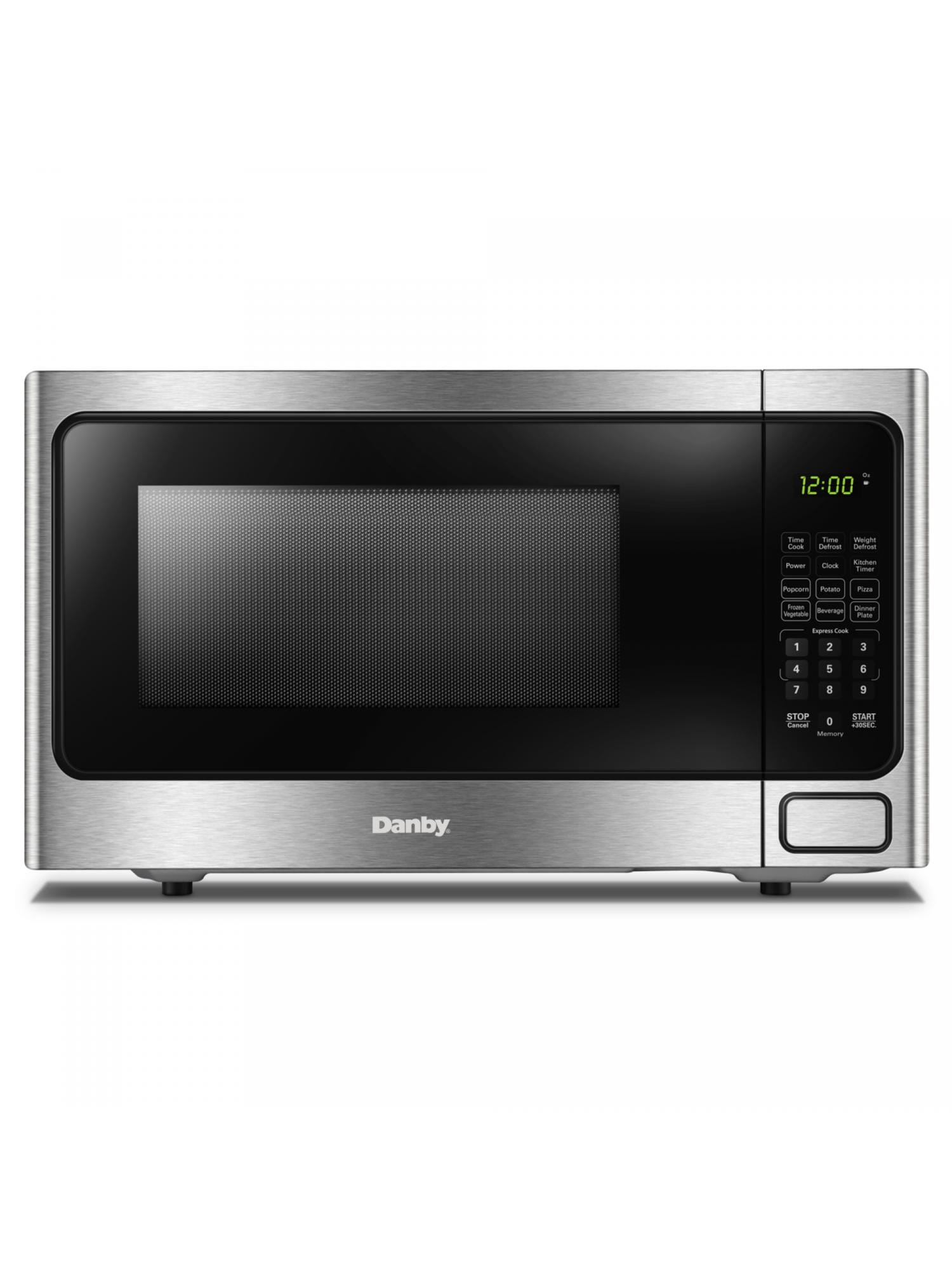 Danby Designer 1.1 cu. ft. Countertop Microwave in Stainless Steel -  DDMW1125BBS