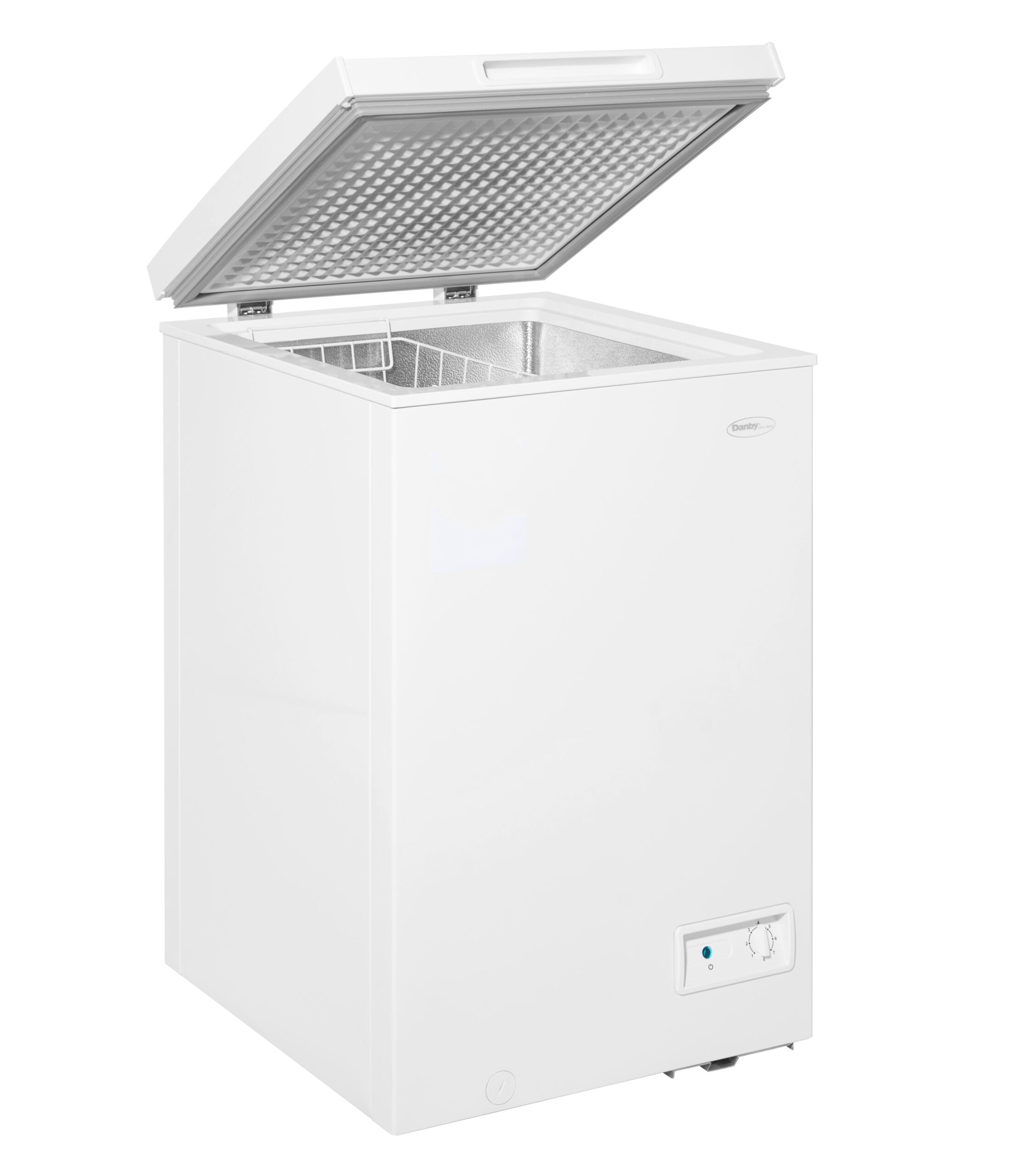 TABU Chest Freezer, 5.0 Cu Ft Deep Freezer with Adjustable