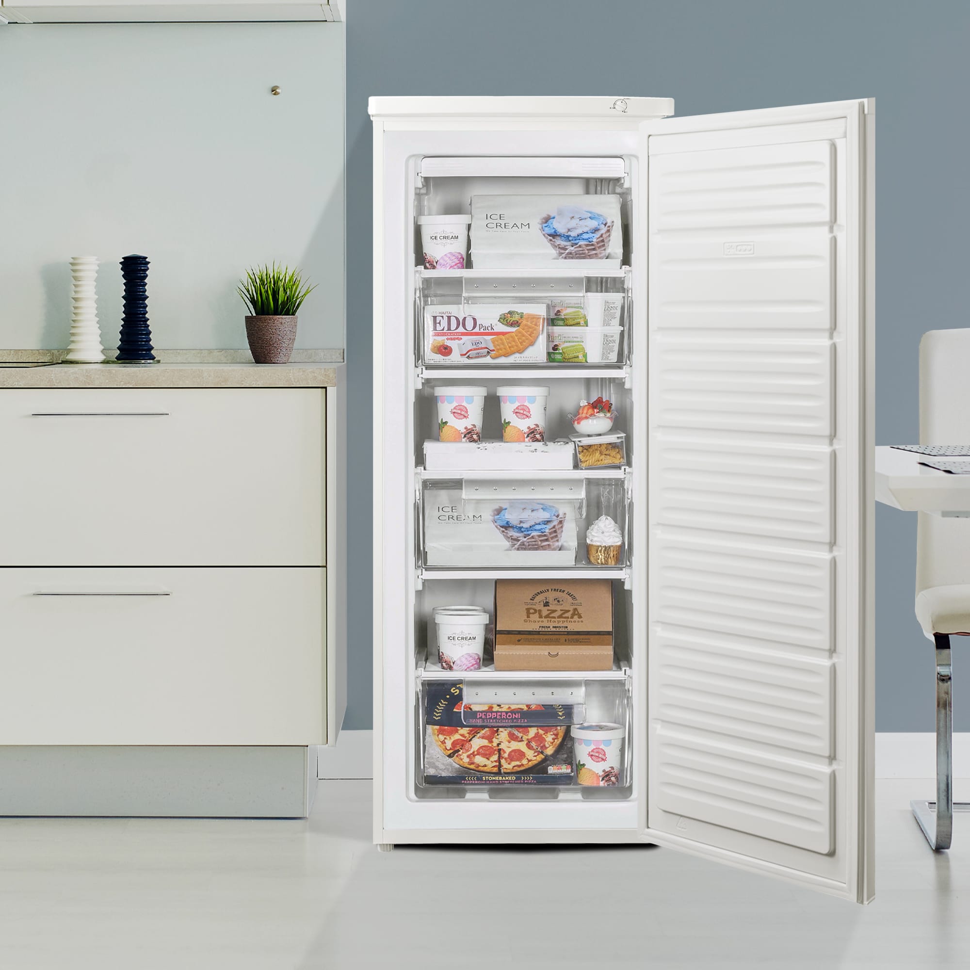 Danby Designer 10.1 cu. ft. Upright Freezer in White