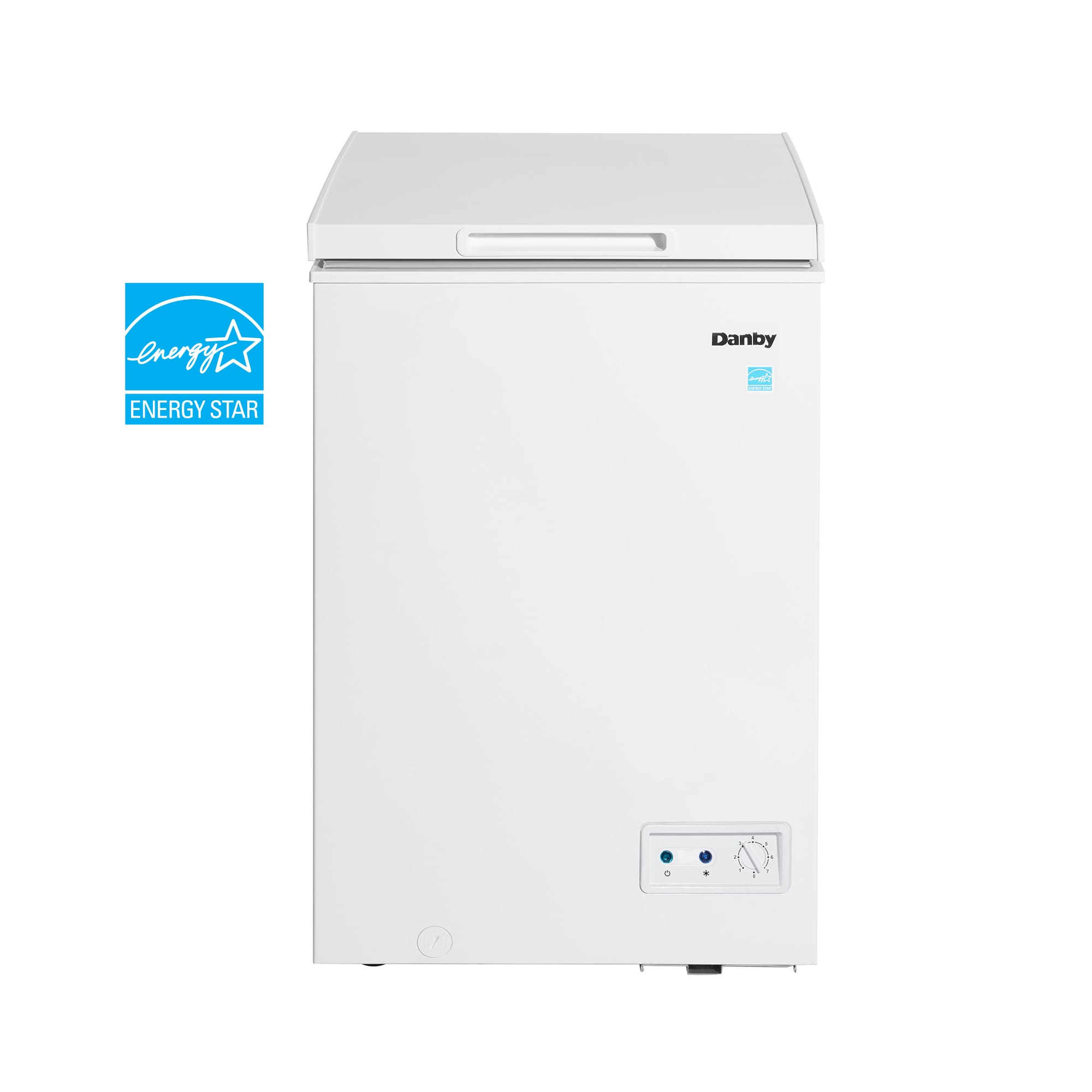 Haier 3.5-cu ft Manual Defrost Chest Freezer (White) at