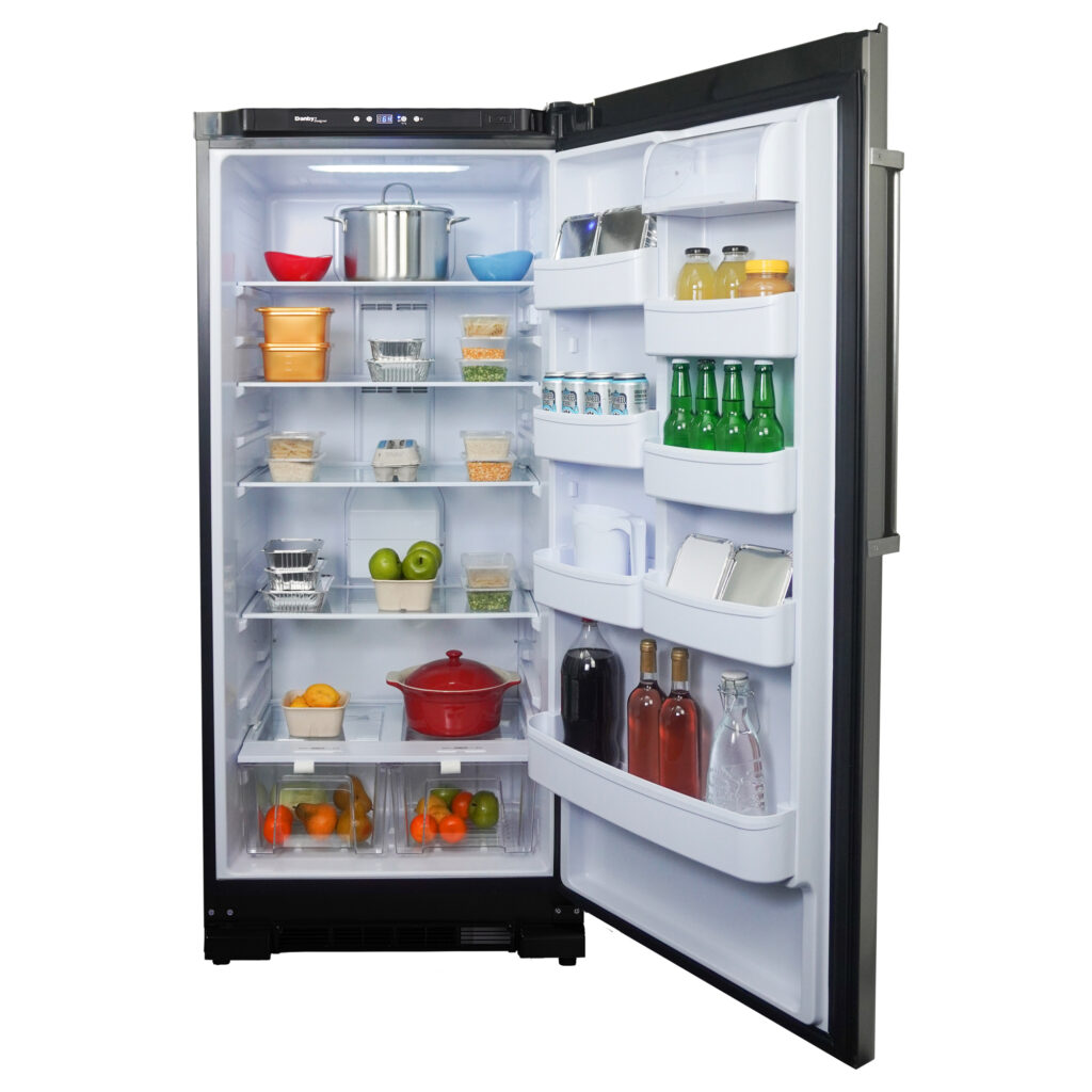Danby Designer 17.0 cu. ft. Apartment Size Fridge in Stainless Steel Look DAR170A3BSLDD Danby USA