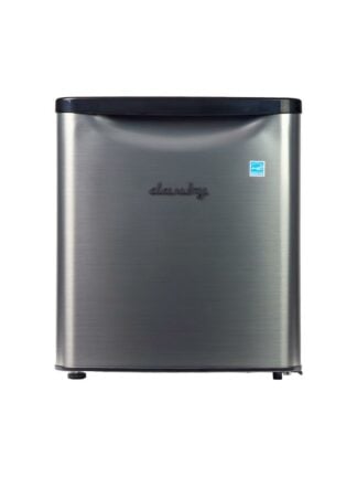 Danby 1.7 cu. ft. Compact Fridge in Stainless Steel Look