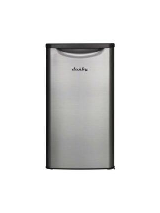 Danby 3.3 cu. ft. Compact Fridge in Stainless Steel Look
