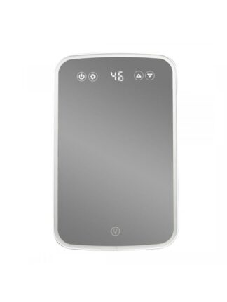 Danby 7.4L Mini Fridge with Mirror & Light in White