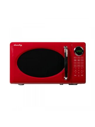 0.7 cu. ft. Countertop Microwave Retro Red – 700 W