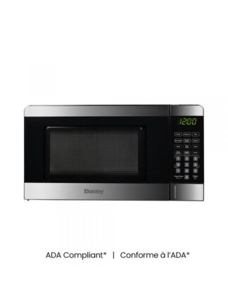 Danby 0.7 cu. ft. Countertop Microwave in Stainless Steel