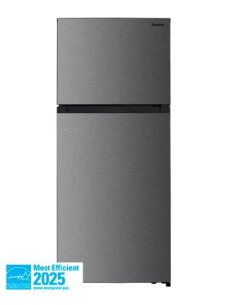 Réfrigérateur Danby de 18 pi3 avec congélateur supérieur en acier inoxydable