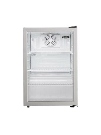Danby 2.6 cu. Réfrigérateur compact à porte vitrée en platine