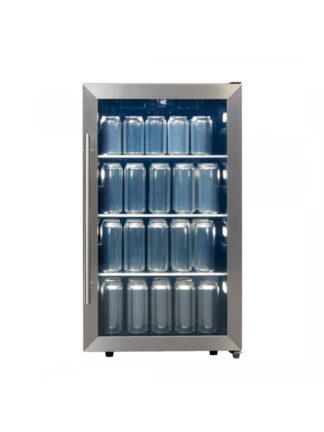 Centre de boissons autoportant Danby de 3,1 pi³ en acier inoxydable