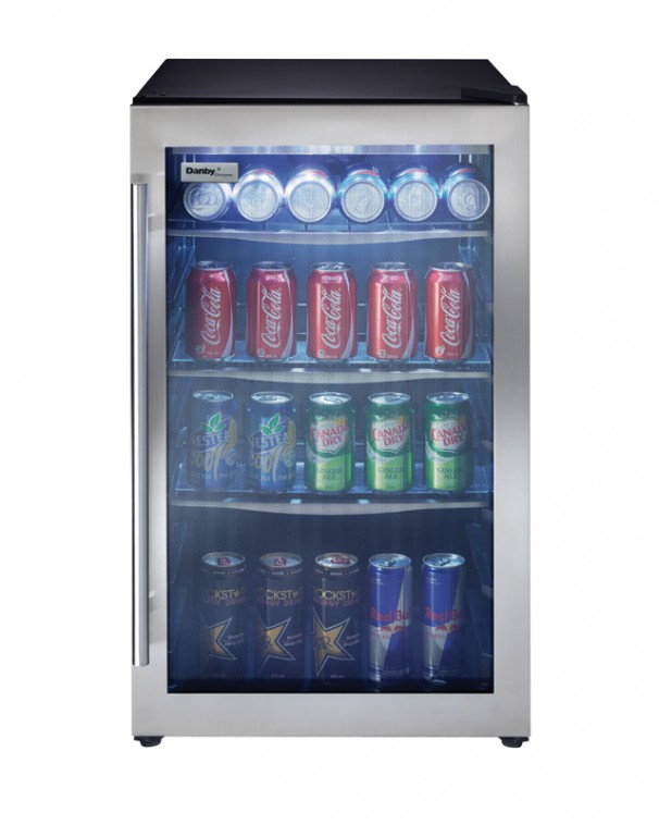 Dbc434a1bssdd danby designer 124 355ml can capacity beverage center