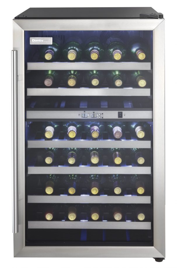 Dwc114blsdd Danby Designer 38 Bottle Wine Cooler En