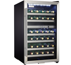 Danby Designer 38 Bottle Wine Cooler - DWC114BLSDD
