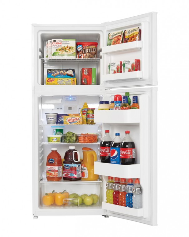 Dff123c2wdd Danby Designer 12 3 Cu Ft Apartment Size Refrigerator En