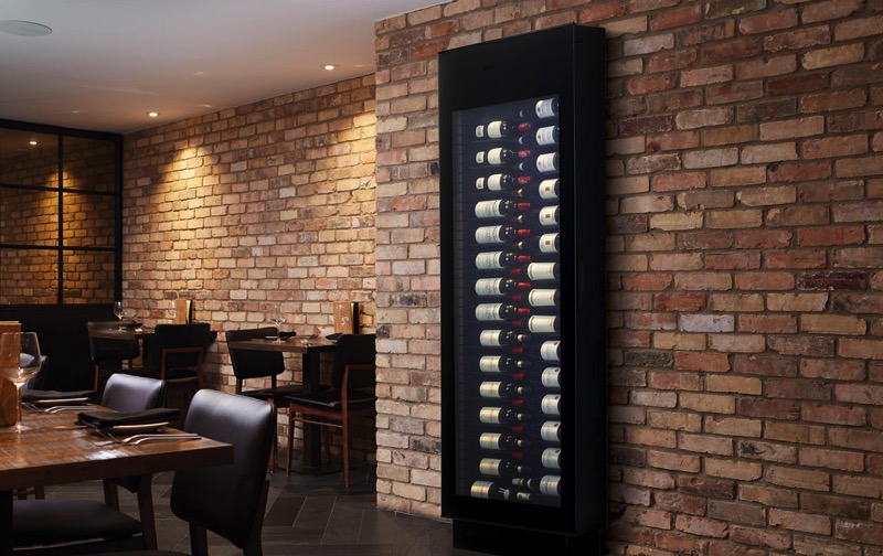 Key Things To Look For When Choosing A Wine Display Unit Danby Silhouette Renoir Wine Display On A Stone Wall