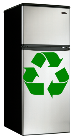 fridge freezer recycling dispose mini throwing re properly danby area upgrading whether
