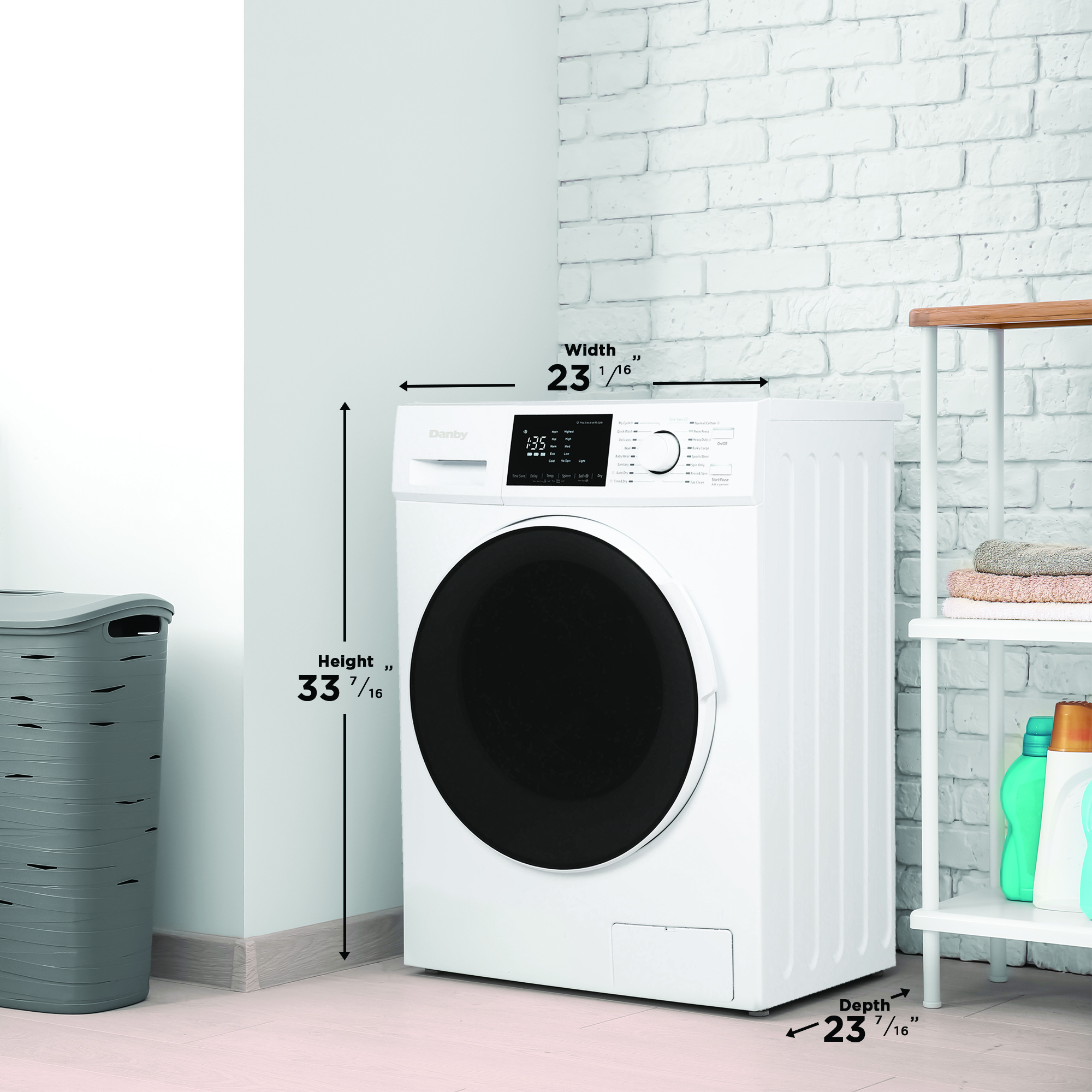 Washer Dryer Combo A Solution for Small Space Living Danby