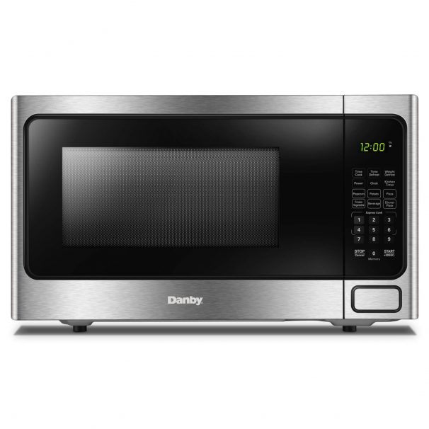 Danby Designer 1.1 cuft Microwave with Stainless Steel front - DDMW1125BBS