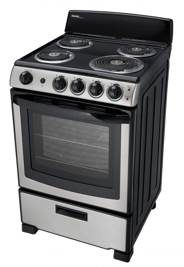 DER245BSSC Danby 24" Stainless Steel Free Standing Electric Coil