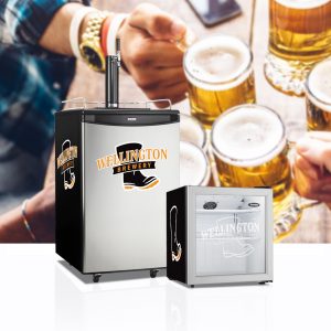 Wellington Brewery Kegerator and Compact Wine Fridge