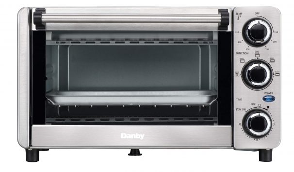 Danby 0.4 cu ft/12L 4 Slice Countertop Toaster Oven - DBTO0412BBSS