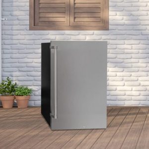 Danby 4.4 cu. ft. Freestanding Stainless Steel Outdoor Refrigerator