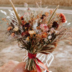 Flowers as a hostess gift