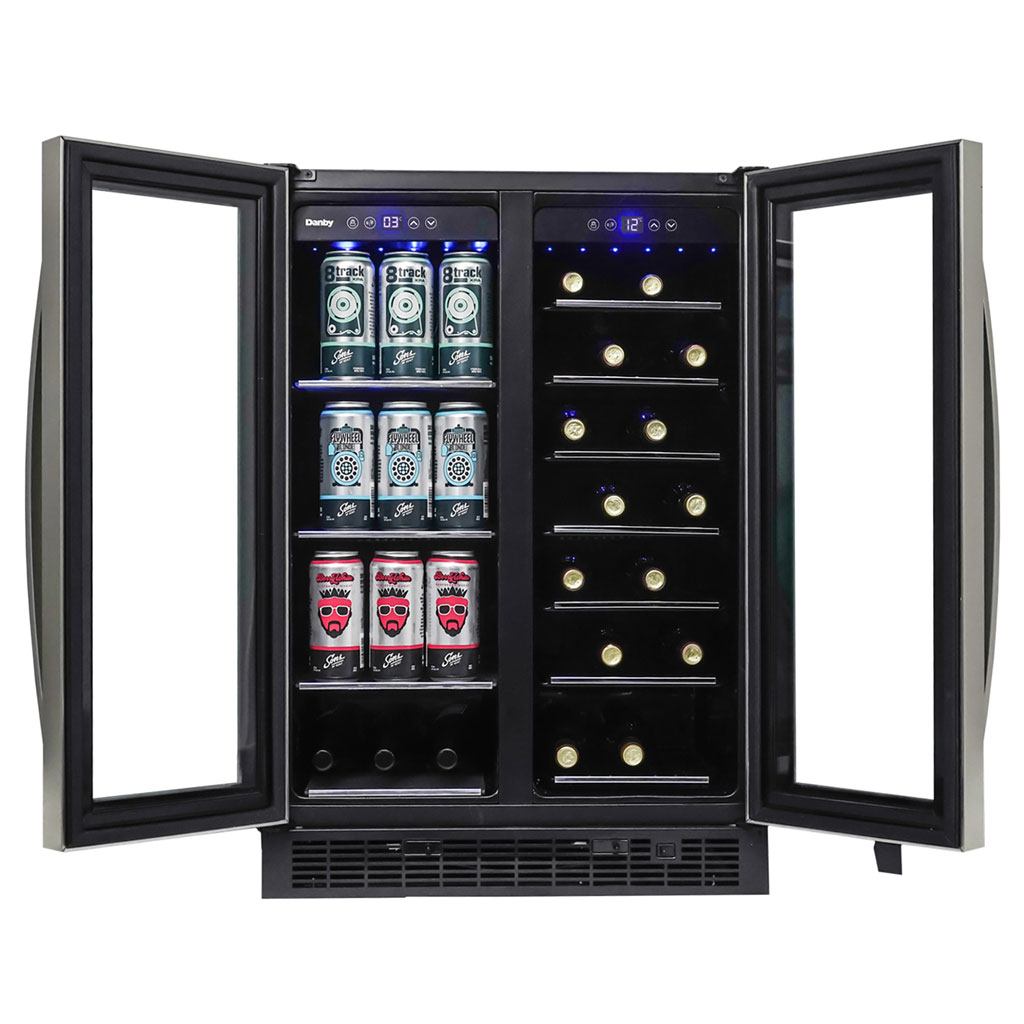 Danby 5.2 cu. ft. Built-in Beverage Center in Stainless