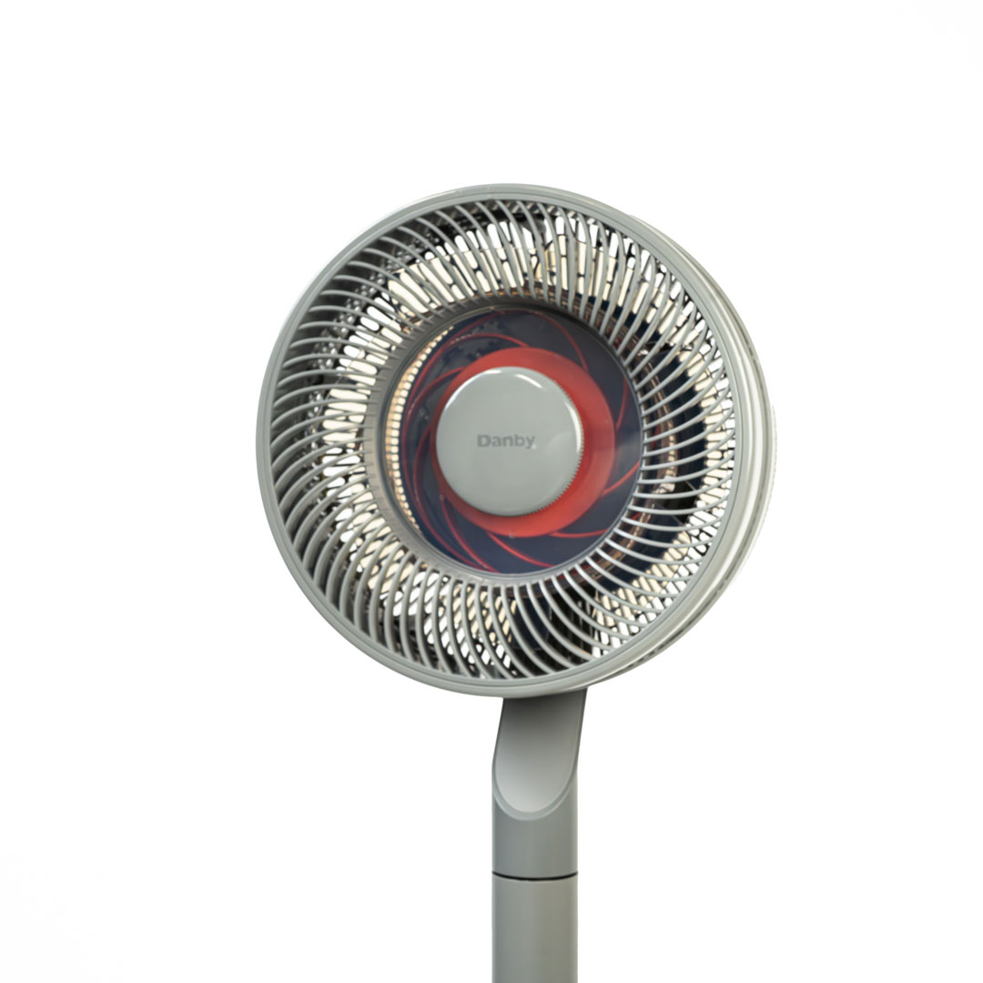 Daniel Fan Fanimation Studio Collection Dex 12-in Brushed Nickel LED
