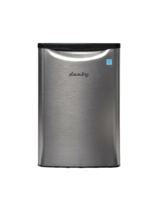 Danby 2.6 cu. ft. Compact Fridge in Stainless Steel Look