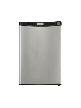 Danby Designer 4.4 cu. ft. Compact Refrigerator in Stainless Steel Look