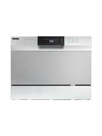 Danby 6 Place Setting Countertop Dishwasher in Silver