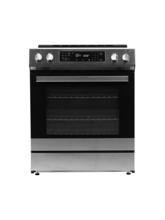 Danby 30” Slide in Induction Range with LED Touch Control in Stainless Steel