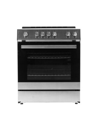 Danby 30” Slide in Smooth Top Electric Range with Knob Controls in Stainless Steel