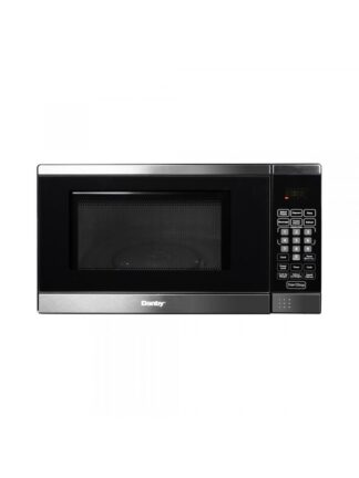 Danby Designer 0.7 cu. ft. Space Saving Under the Cupboard Microwave in Stainless Steel
